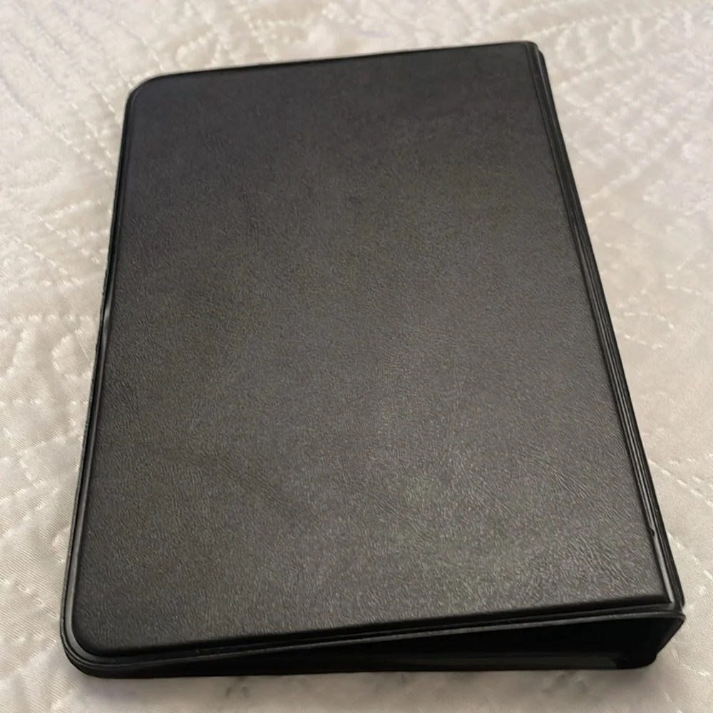 New Black Address Book with Gold Color Lettering